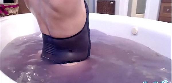  CamSoda - Tori Black gets naughty in the bathtub